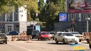 Автомобильные пробки в Одессе