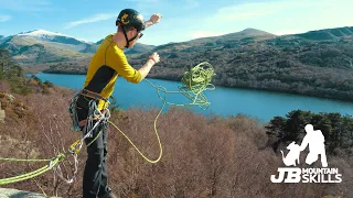 Climbing How To: Escaping the system part 4, counter balance and y hang abseil - self rescue.