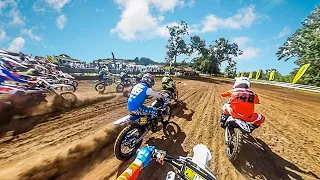 FLAT OUT 125cc MOTOCROSS RACING!