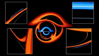 NASA показали завораживающий танец черных дыр / NASA showed a mesmerizing dance of black holes 2021