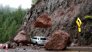 30 Devastating Landslides & Rockfalls Caught On Camera In 2023