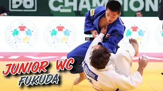 Rising Star FUKUDA takes GOLD at Judo Junior Judo World Championships