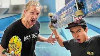 RICKY GLASER VS JD SANCHEZ EPIC GAME OF SKATE