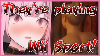 Calli's Reaciton To Lewd Moanings In Final Fantasy 16 Is Hilarious 【Hololive EN】
