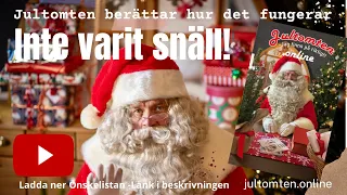 Jultomten varit olydig, inte snäll