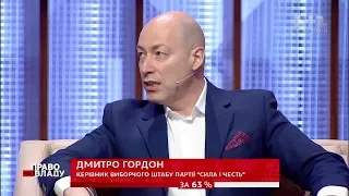 Гордон – Тягнибоку: "Свободе" и "Голосу" нужно мобилизоваться и не пустить Порошенко в Раду"