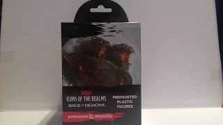 D&D Icons Of The Realm Rage Of Demons PrePainted miniatures Unboxing!