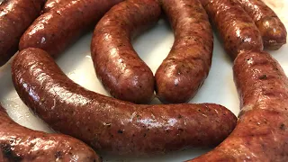 How to Make HomeMade 50/50 Sausage- Beef and Pork #homemadesausage #LEM #sausage