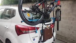 Portabici btwin320 su Hyundai ix20