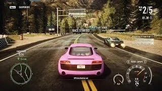 Need For Speed: Rivals Multiplayer Duel - Audi R8 V10 vs. Lamborghini Gallardo LP570-4 Superleggera