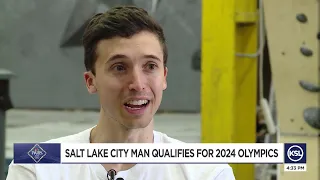 SLC climber qualifies for Paris Olympics