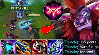 NEW TRUNDLE BUILD BROKE THE GAME (UNKILLABLE, 1V5 PENTAKILL,..)