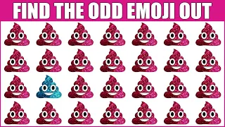 HOW GOOD ARE YOUR EYES #214 l Find The Odd Emoji Out l Emoji Puzzle Quiz