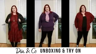 DIA & CO UNBOXING & TRY ON | Plus Size Fashion Haul & Personal Styling