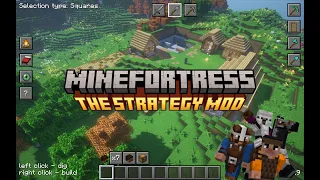 REAL-TIME STRATEGY in MINECRAFT - MineFortress mod