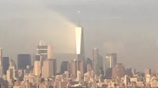 Sunlight Causes One World Trade Center Building To Glow Before 9/11 Anniversary