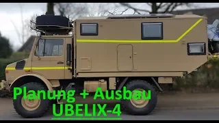 Unimog 1300L Planung, Aufbau von UBELIX-4