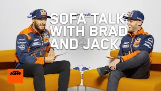 Sofa talk with Red Bull KTM’s Brad Binder and Jack Miller | KTM