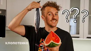 2 Страви з кавуна 🍉Херсон - це Україна! Смажений КАВУН - це ВАУ! Соус з тунця | Євген Клопотенко