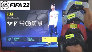 PS4/PS5 : How to play FIFA22 Local Co-Op - Multiplayer & add 4 Controller