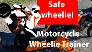 Wheelie Machine /Motorcycle Wheelie Trainer!Safe.