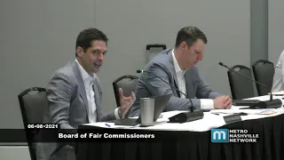 06/08/21 Board of Fair Commissioners