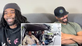 Ice Cube, Kevin Hart And Conan Share A Lyft Car Reaction