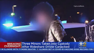 Three Minors Taken Into Custody After Rideshare Driver Carjacked