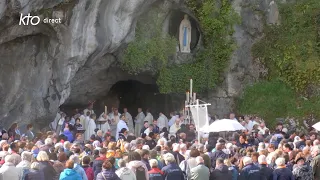 Messe de 10h à Lourdes du 8 avril 2024