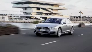 BEYOND WORDS! 2019 AUDI A8 FIRST DRIVE REVIEW   INTERIOR, EXTERIOR, DESIGN, AND MORE