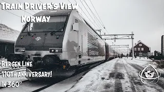 CAB VIEW 360°: 110th anniversary of the Bergen Line