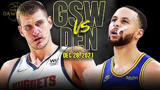 Golden State Warriors vs Denver Nuggets Full Game Highlights | Dec 28, 2021 | FreeDawkins