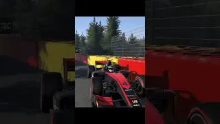 Crash barrier comes to life #shorts #f1 #gaming