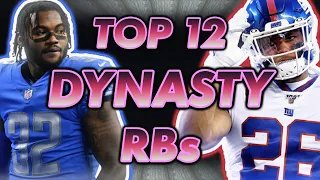 Top 12 Dynasty Running Backs - 2021 Fantasy Football