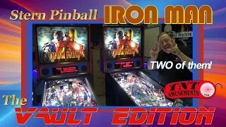 #1111 Stern IRON MAN VAULT EDITION Pinball Machine - TNT Amusements