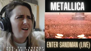 Reaction to Metallica Enter Sandman (Live Moscow)