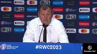 RWC2023:  All Blacks coach Ian Foster on whether the scoreline in loss against France reflected play