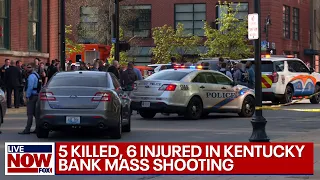 Louisville mass shooting: 5 killed, 6 injured at downtown bank building | LiveNOW from FOX