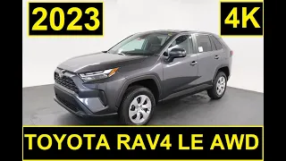 TOYOTA Rav4 2023 Toyota Rav4 LE AWD Full Feature Review