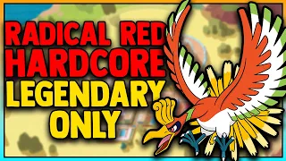 HOW EASY IS RADICAL RED 4.1 HARDCORE MODE WITH LEGENDARY POKEMON