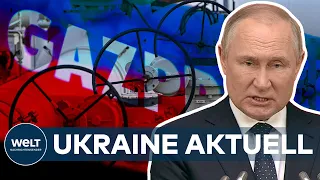 PUTINS KRIEG: Russland dreht Gashahn zu – Union likt Waffen-Antrag der Ampel für Ukraine | Update