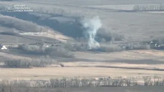 На Луганщині українські захисники висадили в повітря польовий склад окупантів