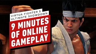 Virtua Fighter 5 Ultimate Showdown: 9 Minutes of Online Gameplay
