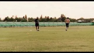 Así se entrena Leo Messi en Rosario