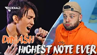 The Most INSANE High Note I Have Ever Heard !  |  Dimash - An Unforgettable Day Reaction