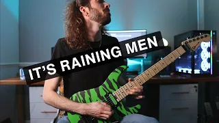 It's Raining Men Rock Guitar Cover Remix