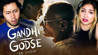 GANDHI GODSE - Ek Yudh Teaser & Trailer REACTION! | Rajkumar Santoshi