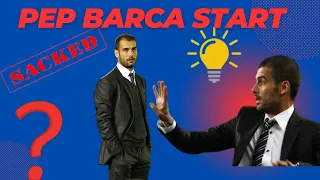 Pep Guardiola Barcelona Tactical Analysis