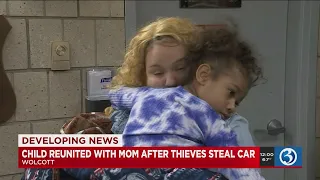 EXCLUSIVE VIDEO: Mother grateful to be reunited with daughter after vehicle stolen