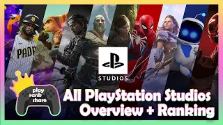 Ranking EVERY PlayStation Studio! + What to Expect From Them in 2022 - Play, Rank, Share